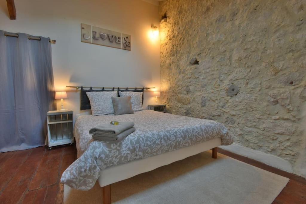 Chambre D'Hotes L'Altitude - Domaine La Rose Des Vents Castelnau-sur-lʼAuvignon Εξωτερικό φωτογραφία