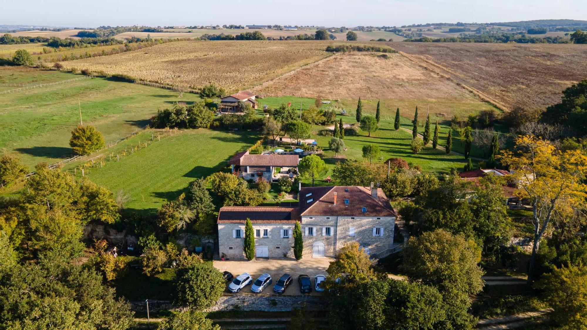Chambre D'Hotes L'Altitude - Domaine La Rose Des Vents Castelnau-sur-lʼAuvignon Εξωτερικό φωτογραφία